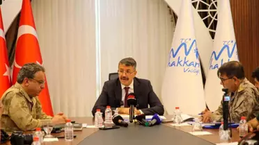 Hakkari'de Asayiş Olaylarında Düşüş