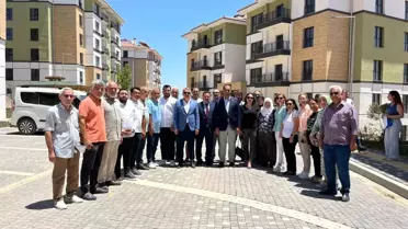 Mersin'de TOKİ'deki hak sahipleri evlerine kavuştu