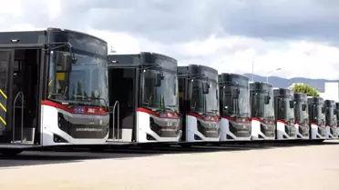 Samsun Büyükşehir Belediyesi, 15 Yeni Otobüsle Ulaşımı Güçlendiriyor