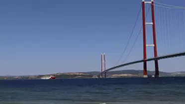 Oruç Reis, Çanakkale Köprüsü'nden Geçti