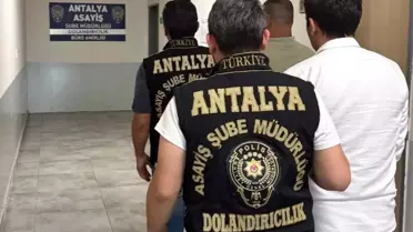 Antalya'da Dolandırıcılık Şebekesi Çökertildi