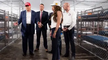 Trump, 'Timsah Alcatraz' Hapishanesini Ziyaret Etti