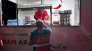 Kızılay, Orman Yangınlarına 288 Bin Kişilik Destek Sağladı