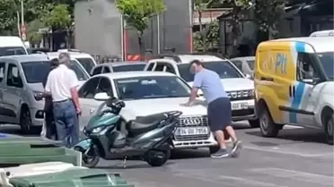 Bursa'da Yol Vermeme Kavgası