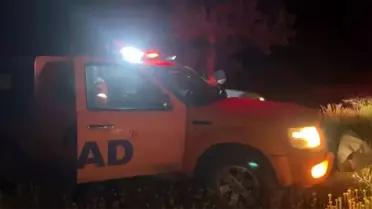 Bayburt'ta Özel Uçak Düştü