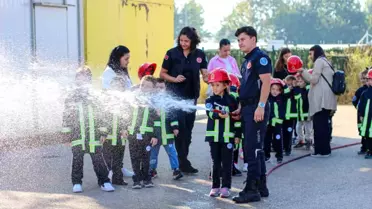 Bursa'da 183 Bin Öğrenciye Yangın Güvenliği Eğitimi