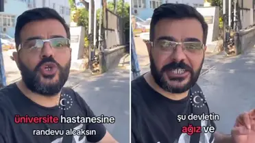 Çocuğunu hastaneye götüren vatandaş, doktorlardan aldığı cevaba öfkelendi