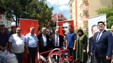 Çorum'da Çiftçilere Mobil Süt Sağım Makineleri Dağıtıldı