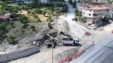 Hacılar Belediyesinden Yol Genişletme Projesine Devam