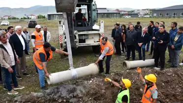 Ardahan'da Oto Galericiler Sitesi'nin Temeli Atıldı