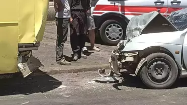 Kahramanmaraş'ta Kaza: 2 Yaralı