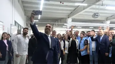 Bakan Kacır Kilis'te Tekstil İşçileriyle Buluştu
