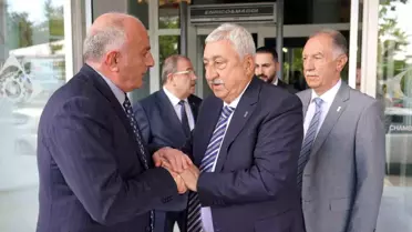 TESK Başkanı Palandöken, ETSO'yu Ziyaret Etti