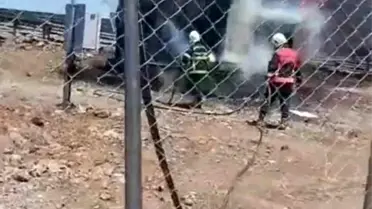 Viranşehir'de Trafo Yangını