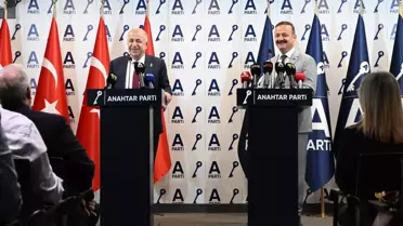 ANAHTAR Parti ve Zafer Partisi Liderlerinden Önemli Görüşme
