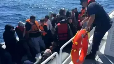 Çanakkale'de 39 Kaçak Göçmen Kurtarıldı