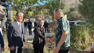 Bilecik'teki Yangından Hasar Tespiti ve Yardım