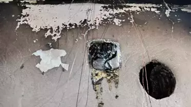 Mudurnu'da Cami Lojmanında Priz Yangını: Evinin Küle Döndü