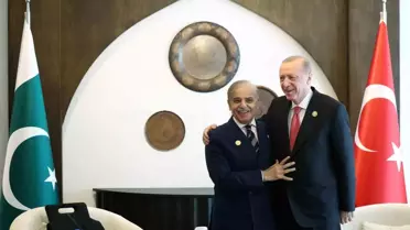 Cumhurbaşkanı Erdoğan, Pakistan Başbakanı Şerif ile görüştü