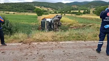 Tokat'ta Trafik Kazası: 1 Ölü