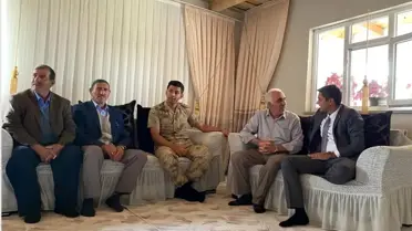 Kaymakam Mahir'den anlamlı ziyaret
