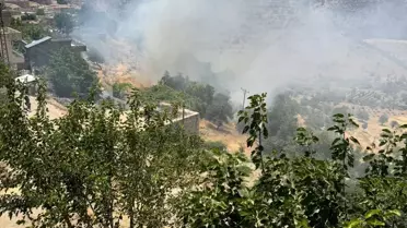 Ömerli'de Orman Yangını Kontrol Altına Alındı