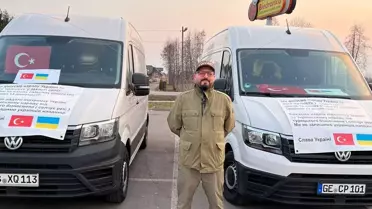Türk İş İnsanı Selçuk Yoğurtçuoğlu'ndan Ukrayna'ya anlamlı yardım