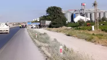 Karapınar'da TIR Yangını: Şoför Hayatını Kaybetti
