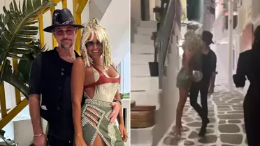 Eda Taşpınar, Yunanistan'da aşka geldi