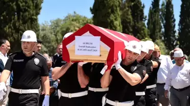 Emekli Emniyet Müdürü Ali Biçer Son Yolculuğuna Uğurlandı