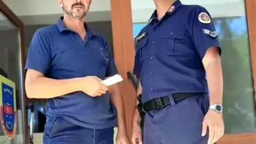 Yangın Söndürürken Bulduğu Parayı Teslim Etti