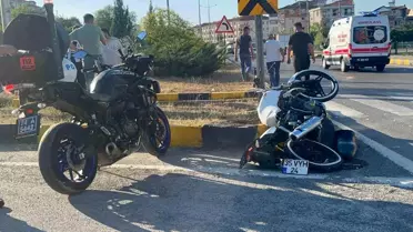 Bartın'da Motosiklet Kazası