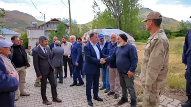 Vali Eldivan, Suludere Köyü'nde Vatandaşlarla Buluştu