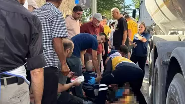 Eğirdir'de 90 Yaşındaki Adam Tır Çarpmasıyla Yaralandı