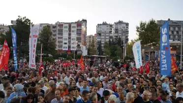 Başkan Böcek'e Destek Mitingi