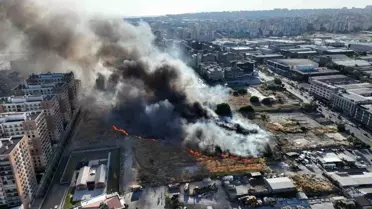 Beylikdüzü'nde Yangın Kontrol Altına Alındı