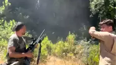Aslan tüfekle vurularak öldürüldü