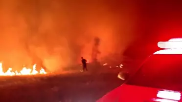 Malatya'da Arazi Yangını Kontrol Altına Alındı