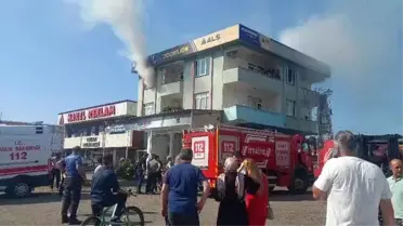 Samsun'da Yangın: 80 Yaşındaki Suriyeli Ağır Yaralandı