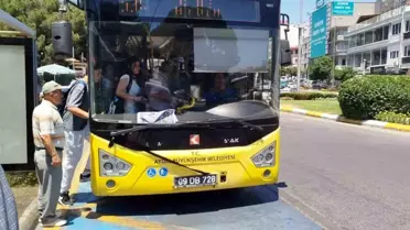 Aydın Büyükşehir Belediyesi toplu ulaşım araçlarına siyah kurdele astı