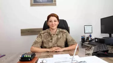 Olur'a İlk Kadın Jandarma Komutanı Atandı
