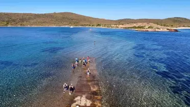 Cunda'dan Maden'e Denizden Yürüyüş