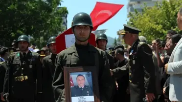 Aydınlı Şehit Üsteğmen Ege Akar, İzmir'de dualarla son yolculuğuna uğurladı