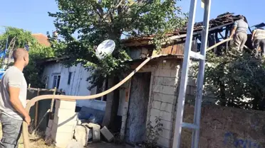 Beyşehir'de Yangın: Bir Ev Kullanılamaz Hale Geldi