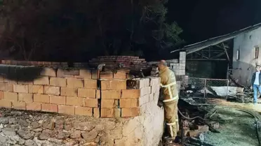 Burdur'da Yangın: 10 Hayvan Telef Oldu
