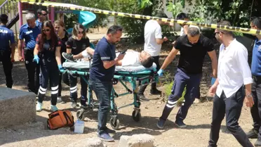 Antalya'da Parkta Tabanca ile Yaralama