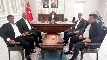 Patnos'ta Kaymakam Dertlioğlu'na Ziyaret