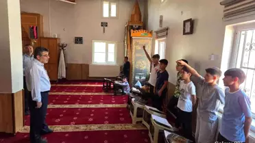Müftü Tavlaşoğlu Yaz Kur'an Kurslarını Ziyaret Etti