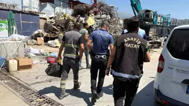 İskenderun'da Hurdacılara Denetim