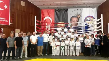 Körfez'de 23 Minik Karateci Kuşak Sınavını Başarıyla Geçti